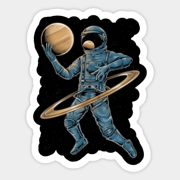 Cosmic Hula Hoop Sticker by UmbertoVicente